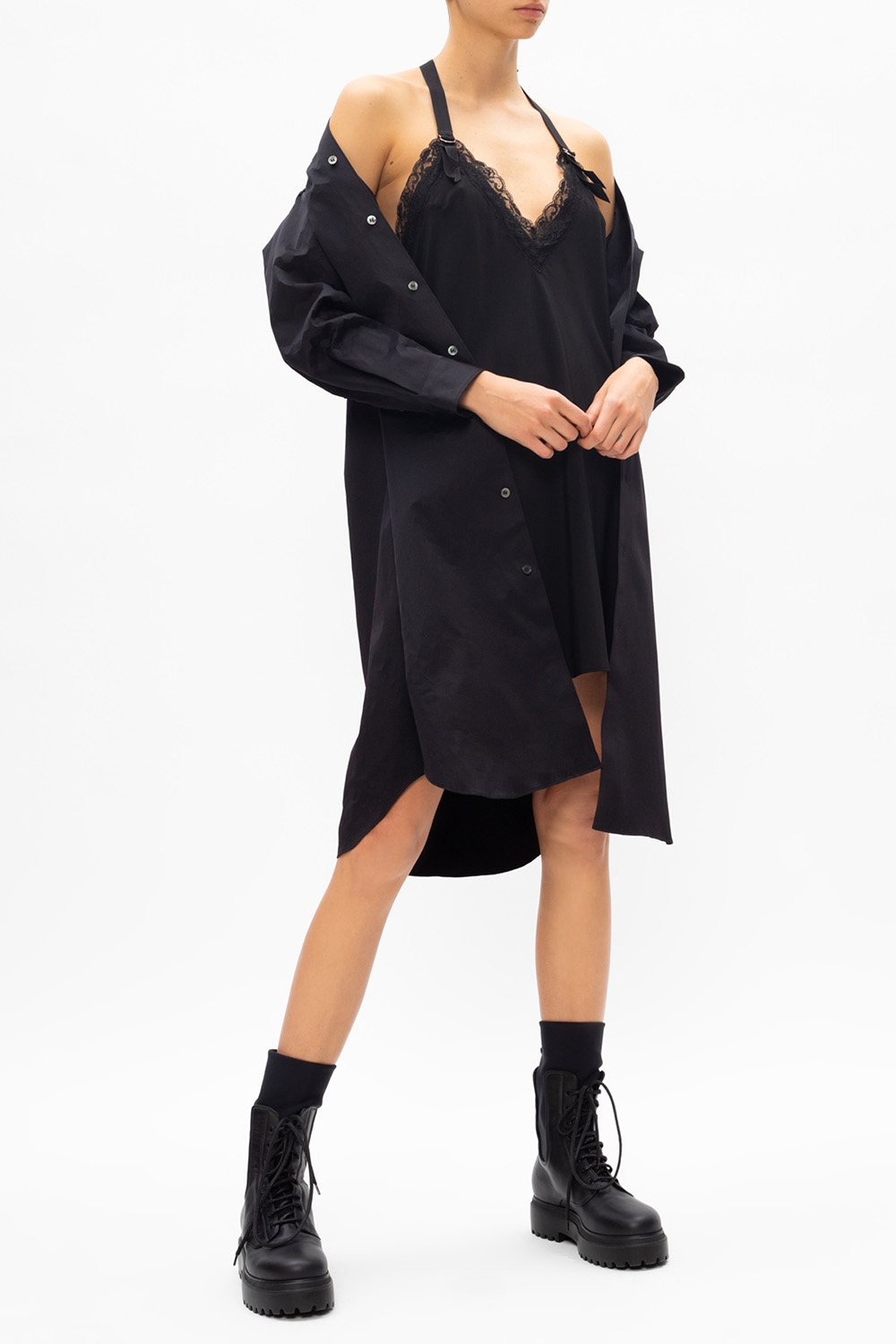 Black Shirt dress Junya Watanabe Comme des Garçons - Vitkac